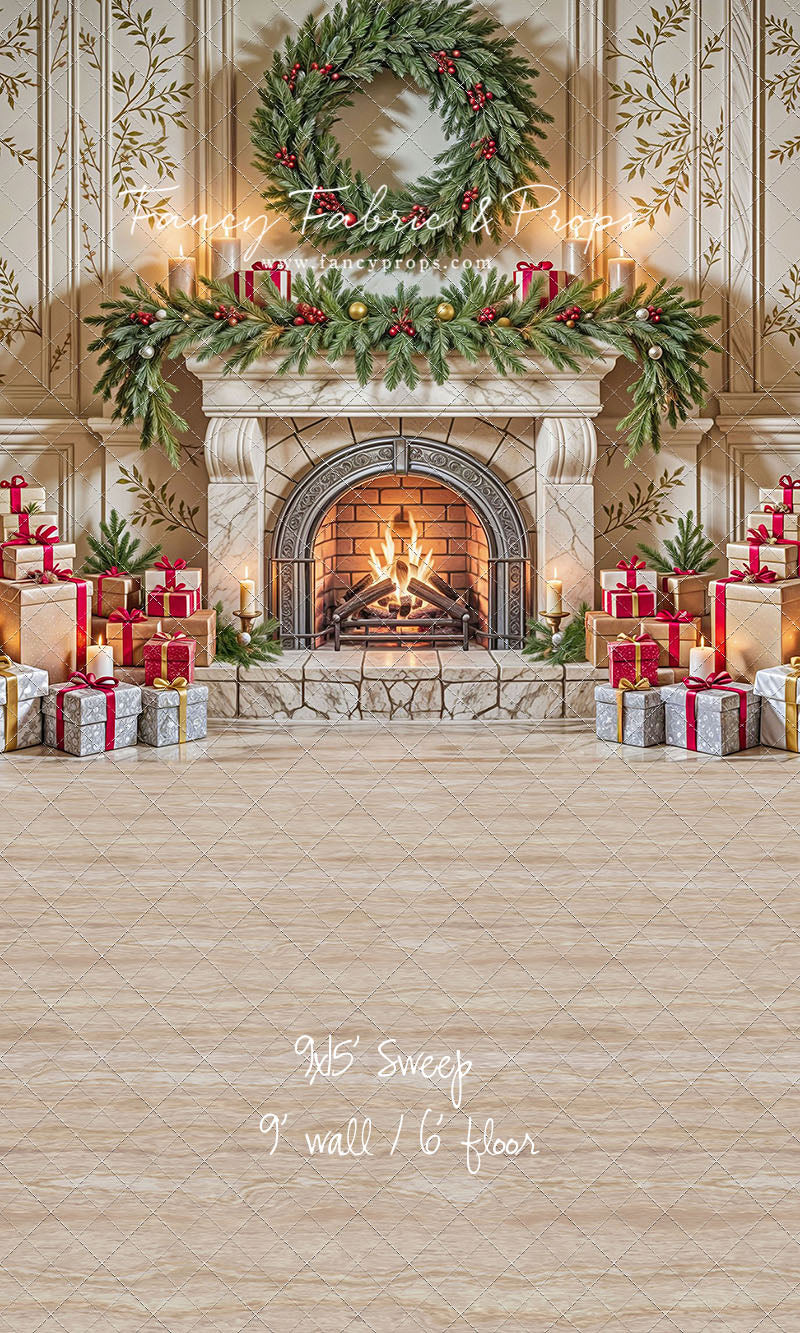 Regal Hearth & Holiday Cheer - with Sweep Option