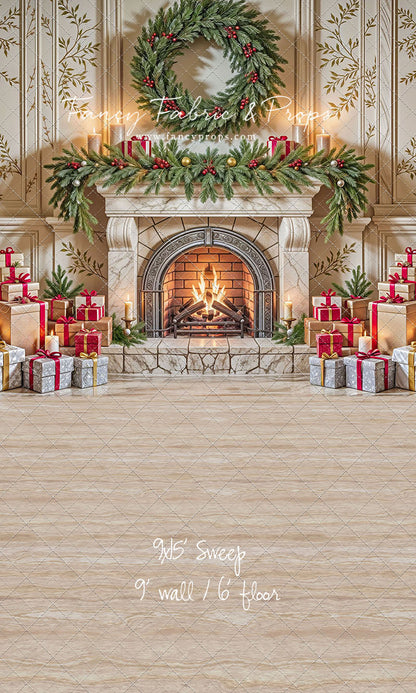 Regal Hearth & Holiday Cheer - with Sweep Option