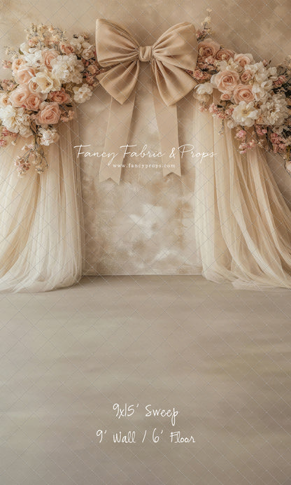 Ribboned Bloom  - With Sweep Option