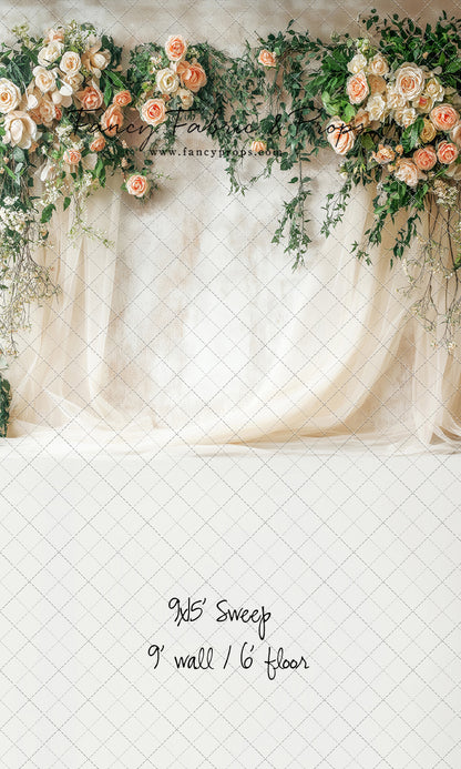 Rosette Drape - With Sweep Option