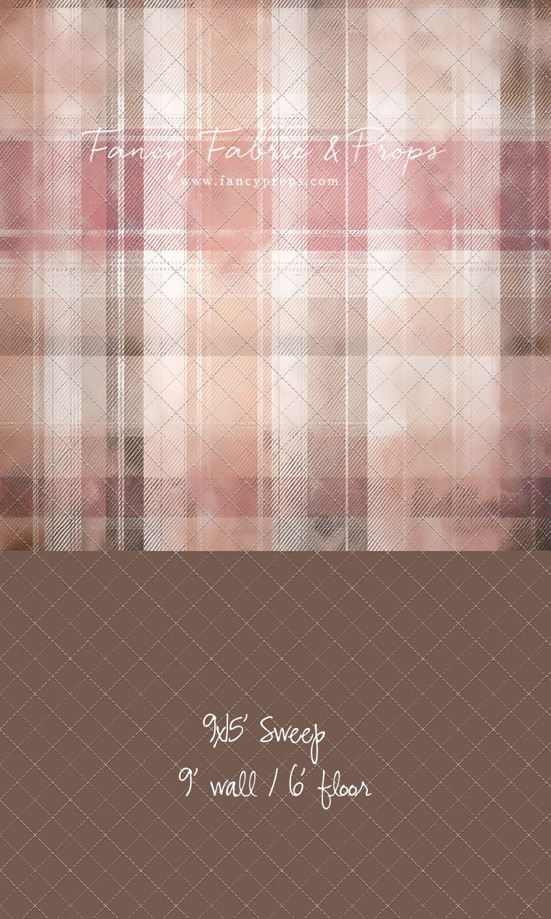 Rosewood Plaid - With Sweep Option