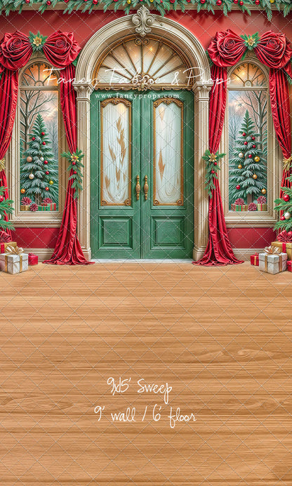 Rosy Holiday Hall - with Sweep Option