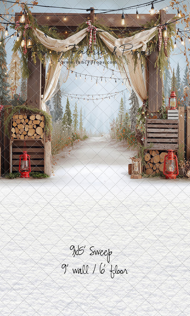 Rustic Winter Passage - With Sweep Option