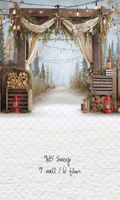 Rustic Winter Passage - With Sweep Option