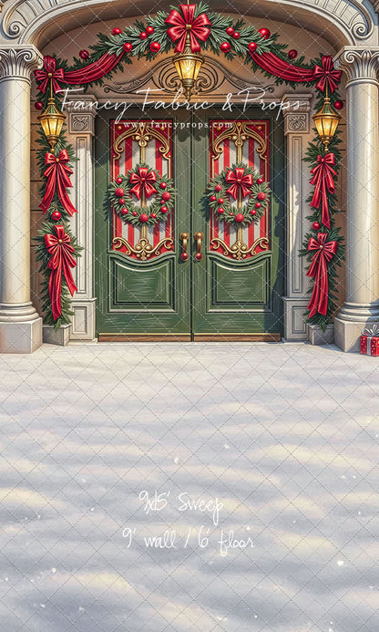 Santa's Sweet Entrance - with Sweep Option