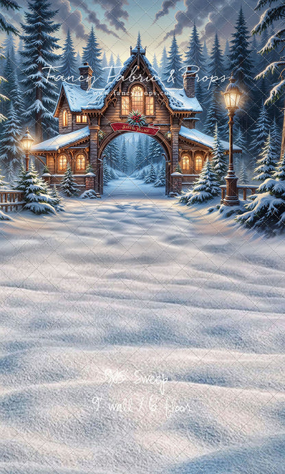Santa's Village Entrance - With Sweep Option