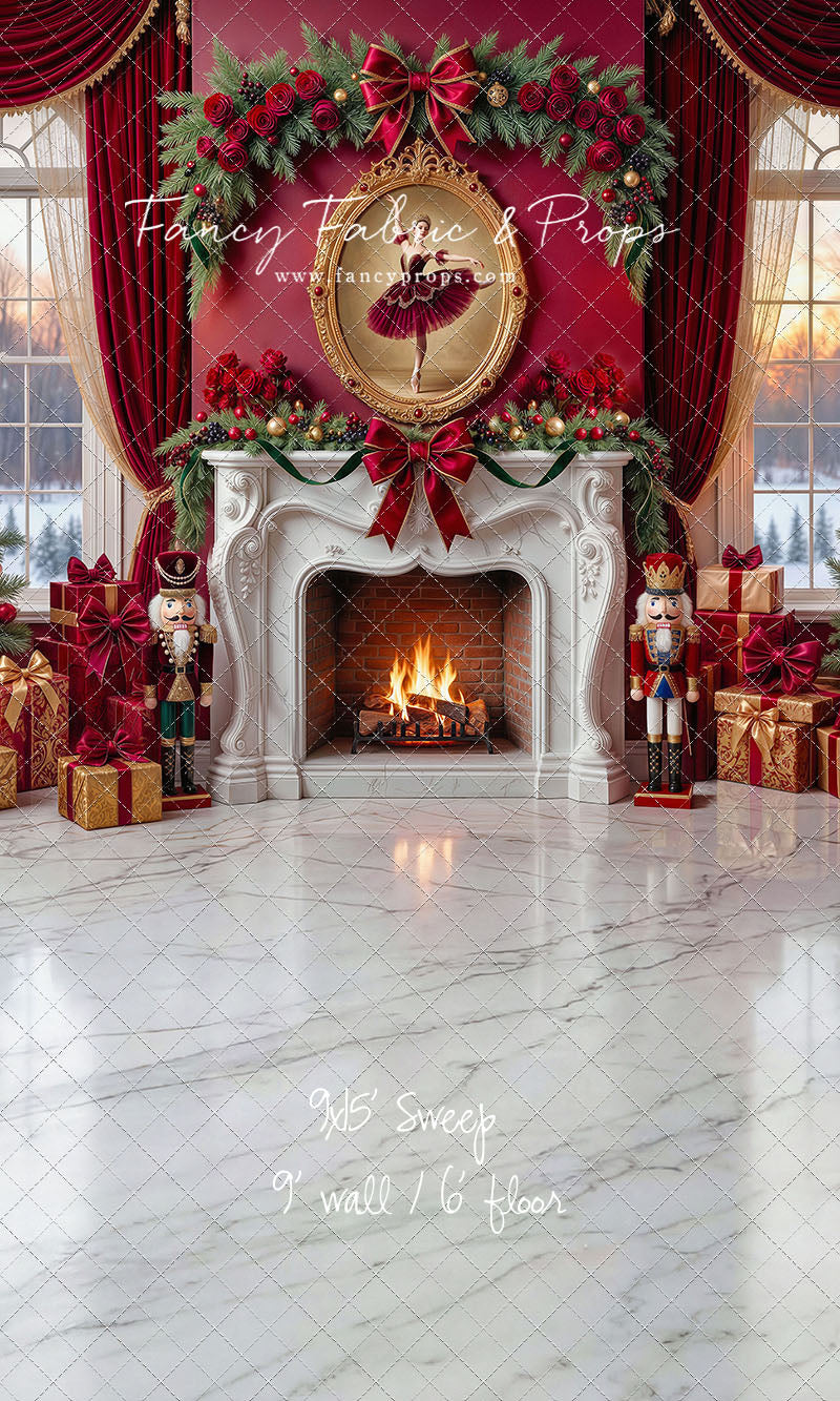 Scarlet Ballerina Christmas - with Sweep Option