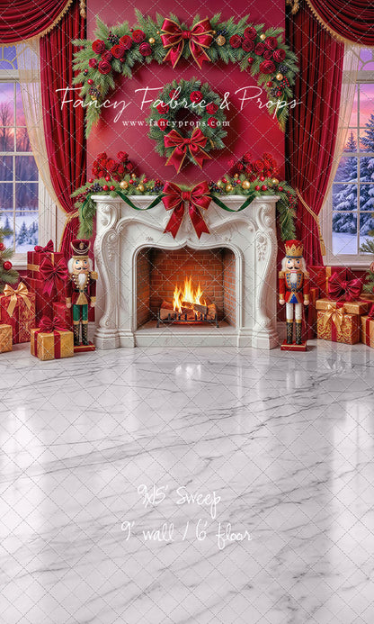 Scarlet Christmas Room - with Sweep Option