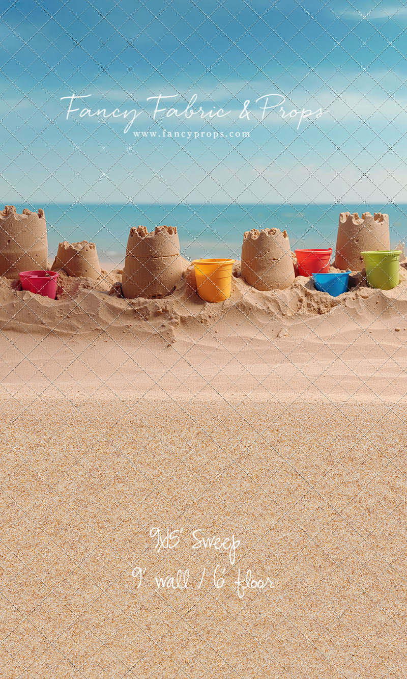 Seaside Sandcastles - With Sweep Option