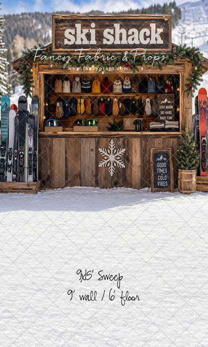 Snow Day Ski Shack - With Sweep Option