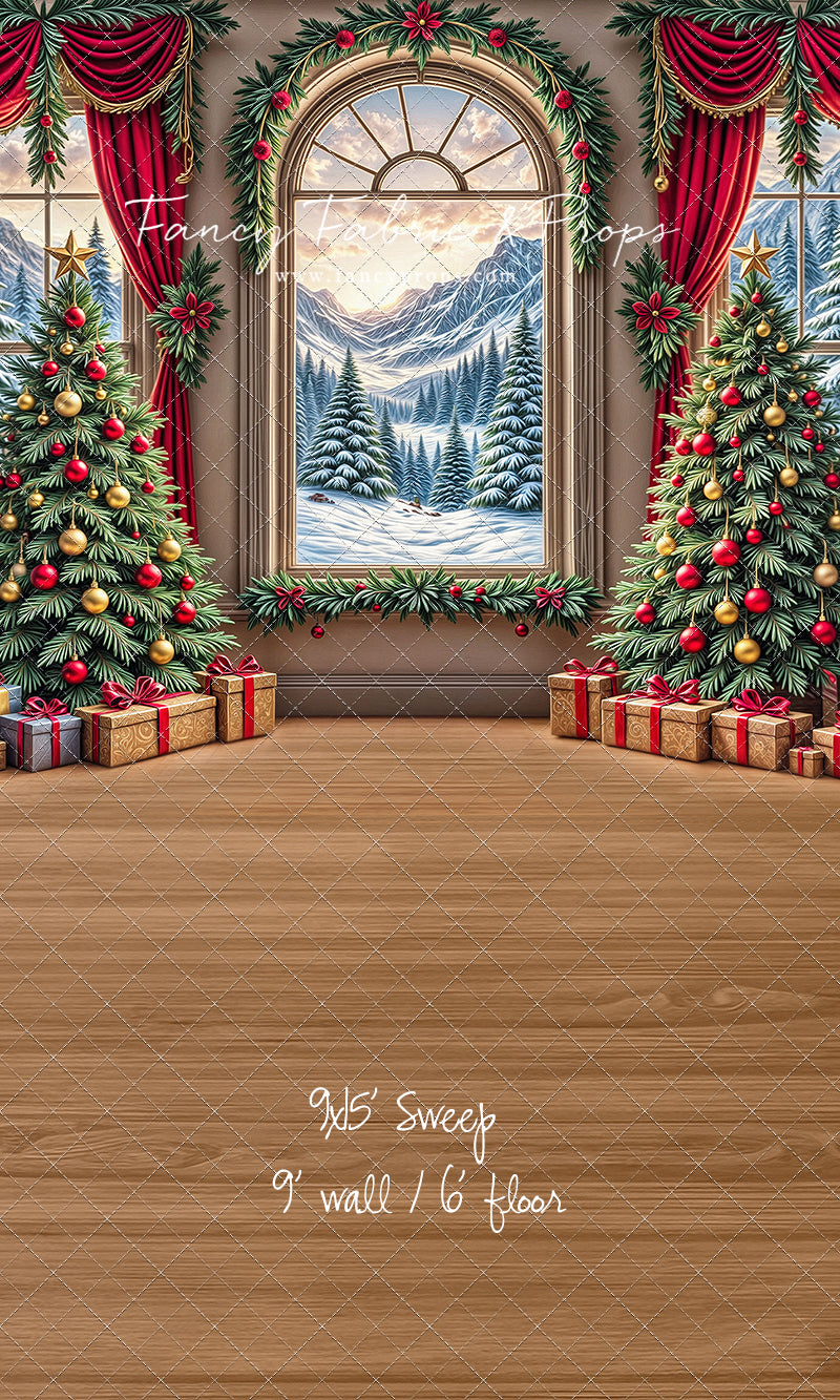 Snowfall Symphony Room - with Sweep Option