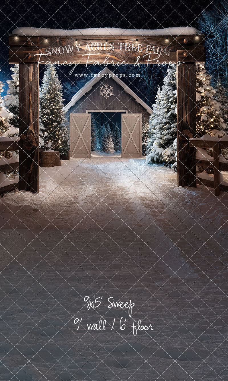 Snowy Acres Tree Farm - with Sweep Option