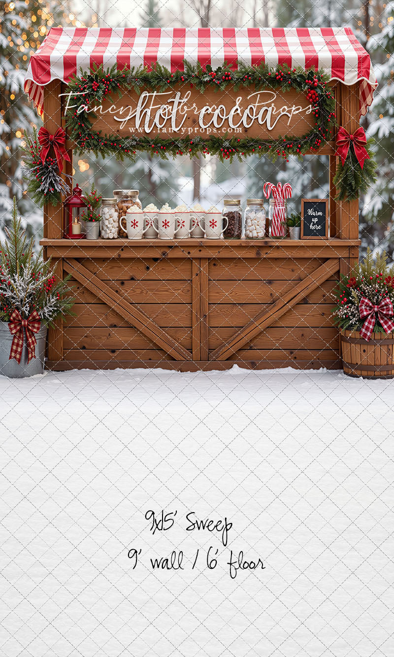 Snowy Sips Cocoa Bar - With Sweep Option