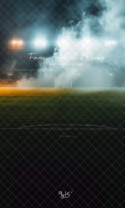 Soccer At Night - Sweep Sizes Only