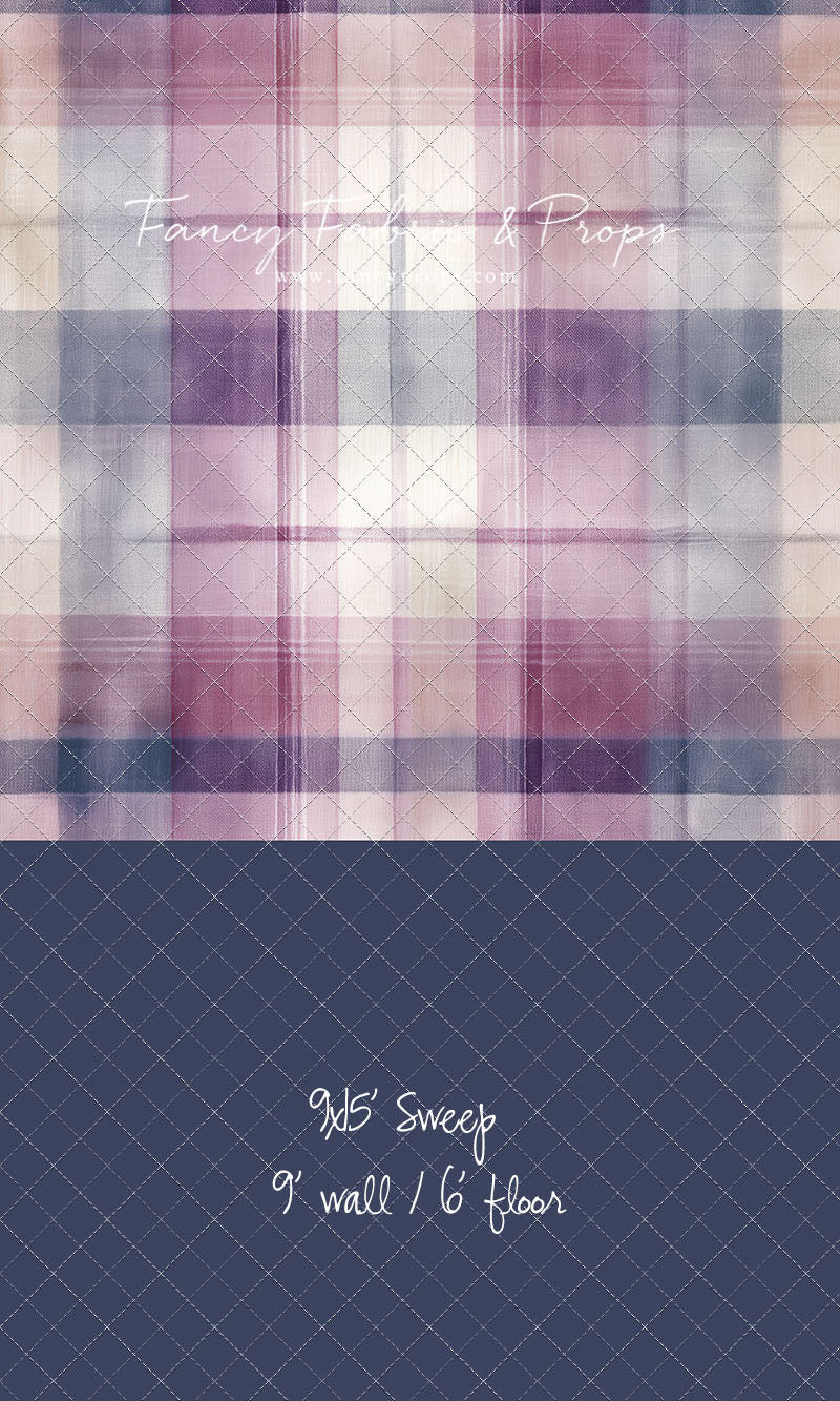 Soft Haze Tartan - With Sweep Option