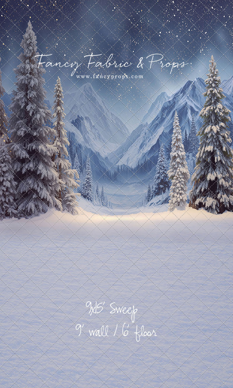 Starlit Alpine Winter - with Sweep Option