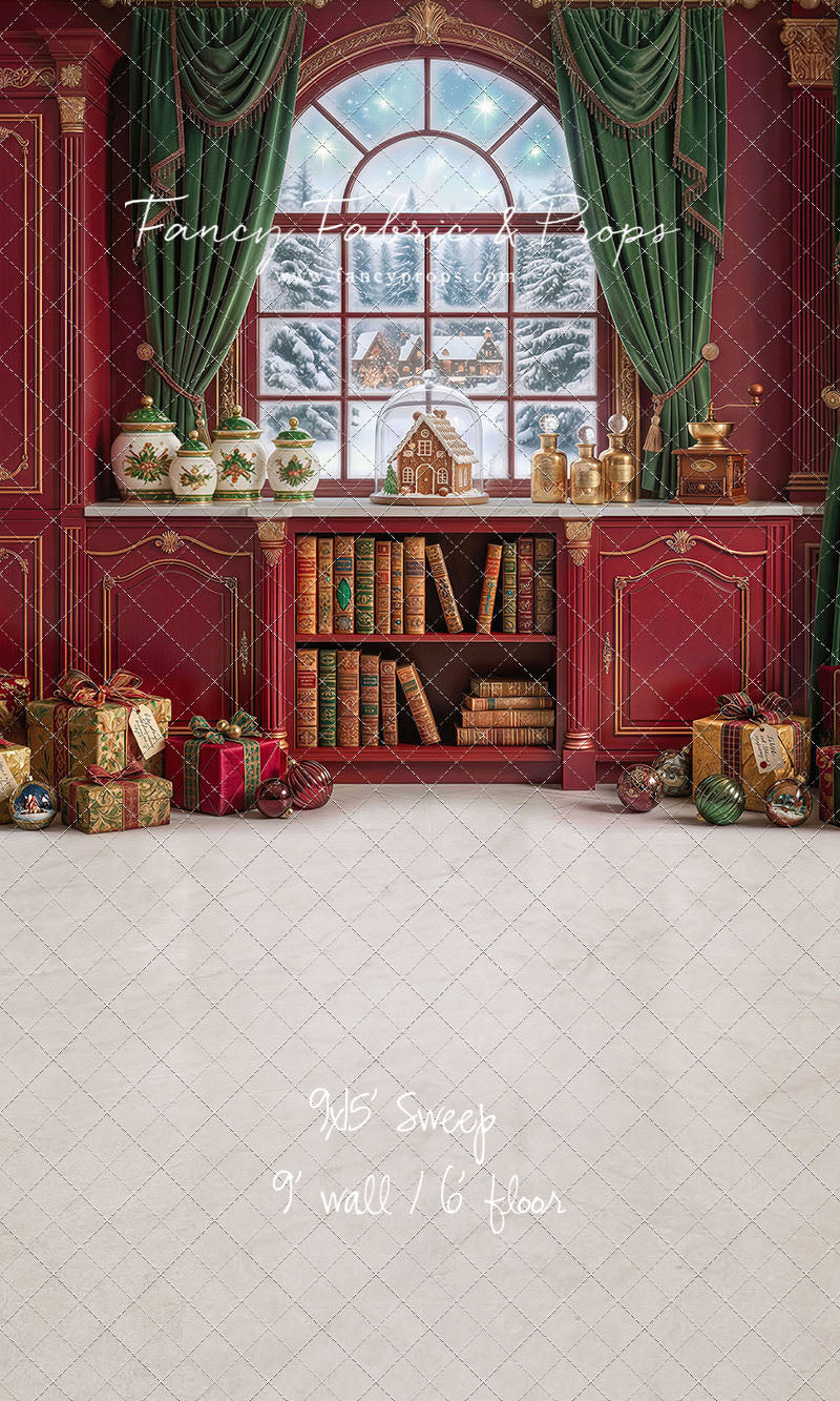 Storybook Christmas Room - With Sweep Option