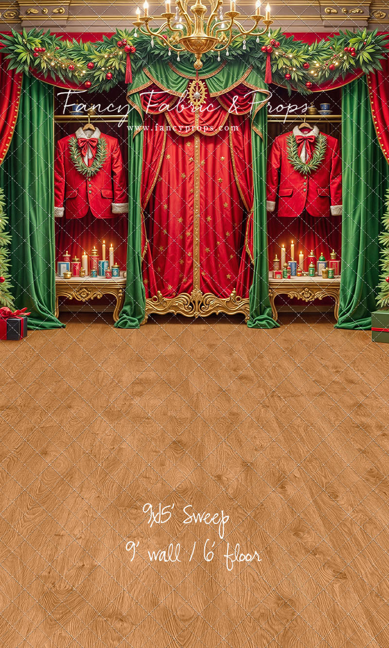 Suiting Up Santa - with Sweep Option