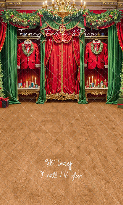 Suiting Up Santa - with Sweep Option