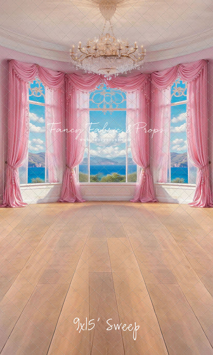 Summer Season Victorian Window - Wood Floor - With Sweep Option