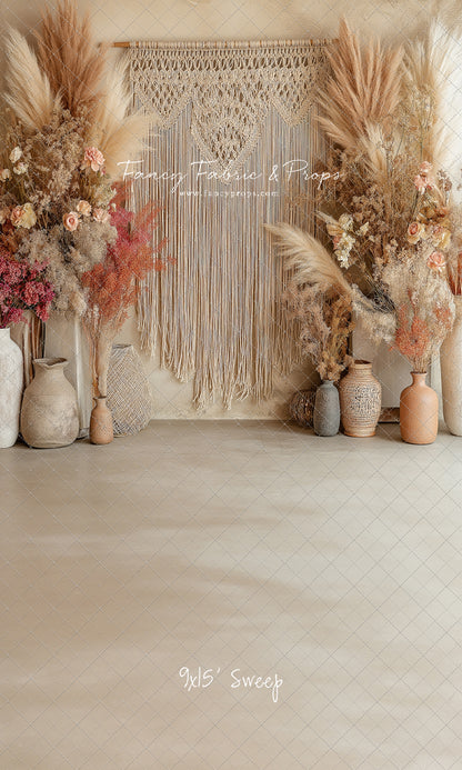 Sun-Kissed Macrame - With Sweep Option
