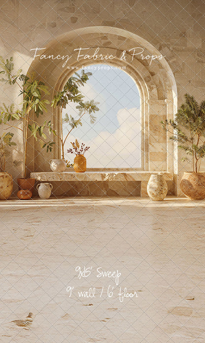 Sunlit Courtyard - With Sweep Option