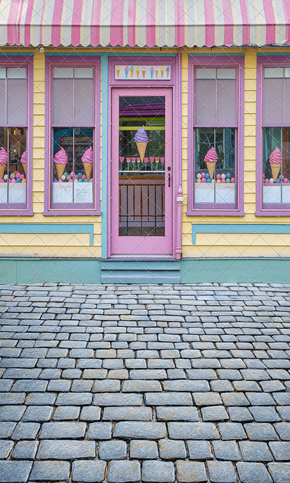 Sweet Summer Ice Cream Shop - With Sweep Option