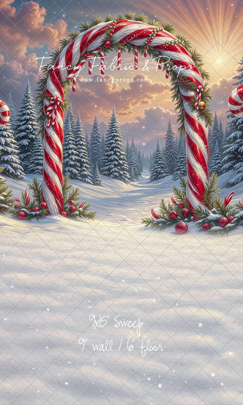 Sweet Trail To Santa - with Sweep Option