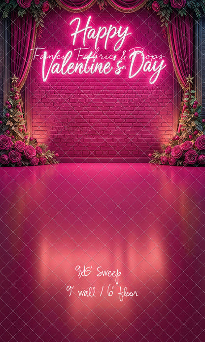 Sweetheart Glow Wall - With Sweep Option