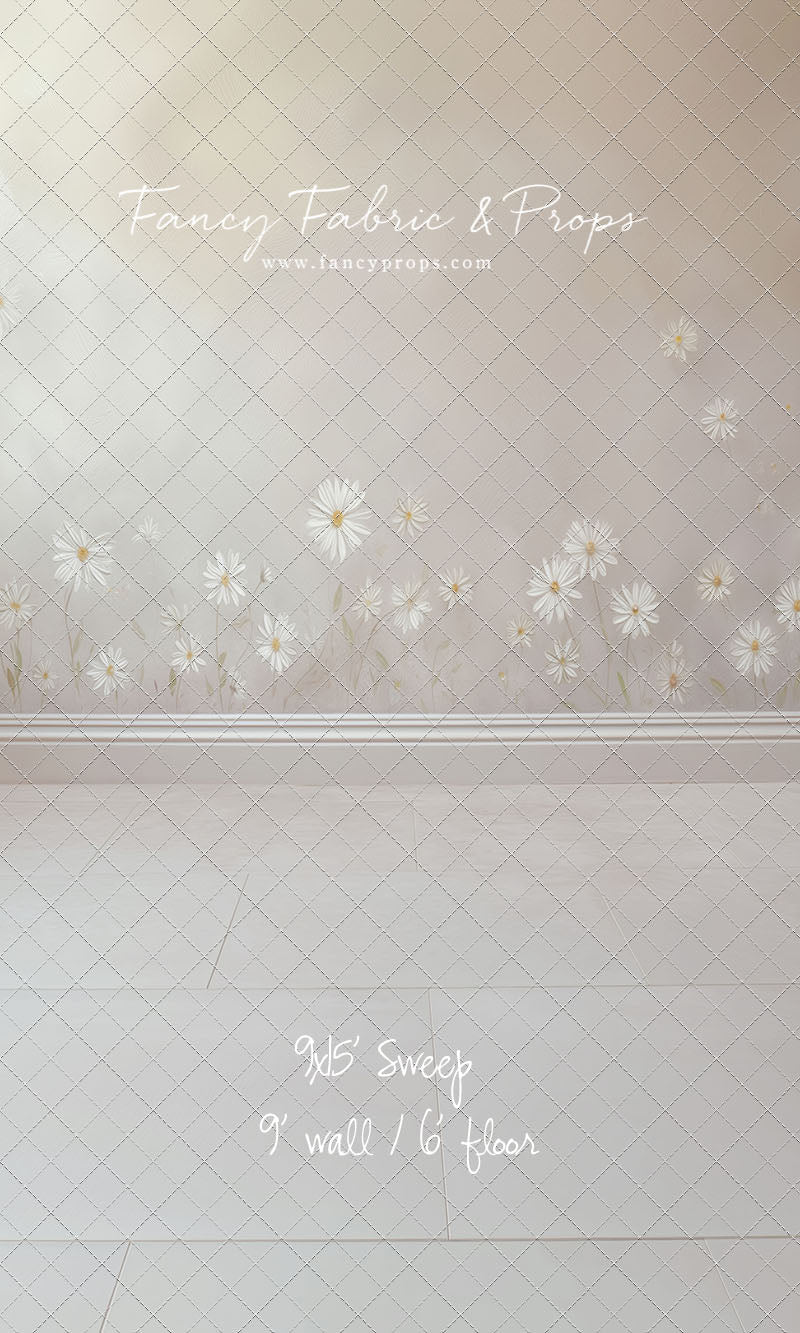 Soft Daisy Daydream - With Sweep Option