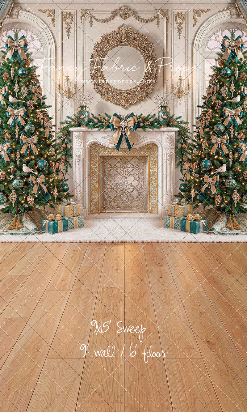 Teal Tidings Manor - with Sweep Option