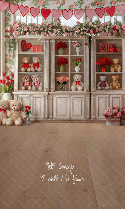 Teddy's Sweetheart Corner - With Sweep Option