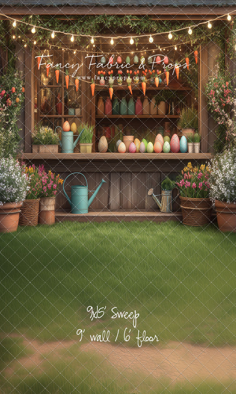 The Easter Garden Shop - With Sweep Option