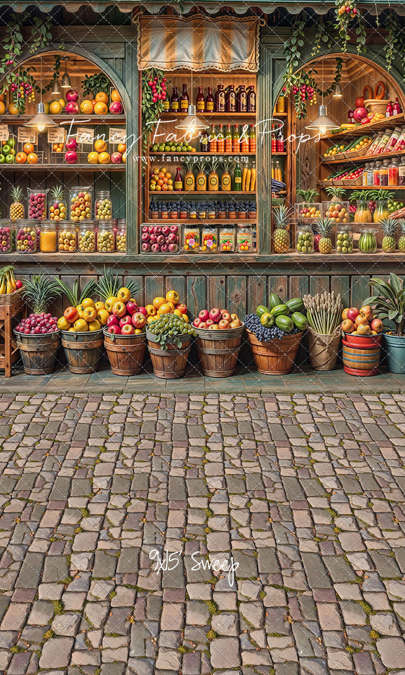 Tropical Fruit Market - With Sweep Option