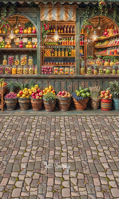 Tropical Fruit Market - With Sweep Option