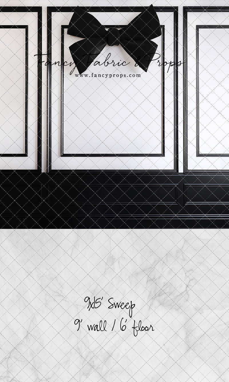 Uptown Chic - White Marble Floor - With Sweep Option