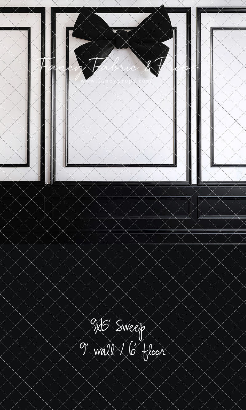 Uptown Chic - Black Floor - With Sweep Option