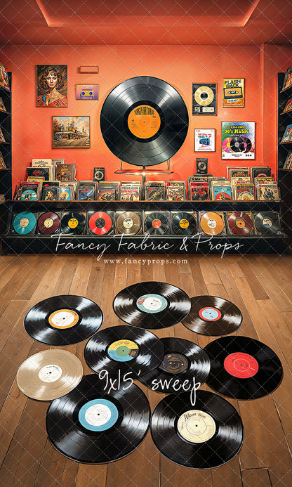 Vinyl Revival Room - Records Floor Version