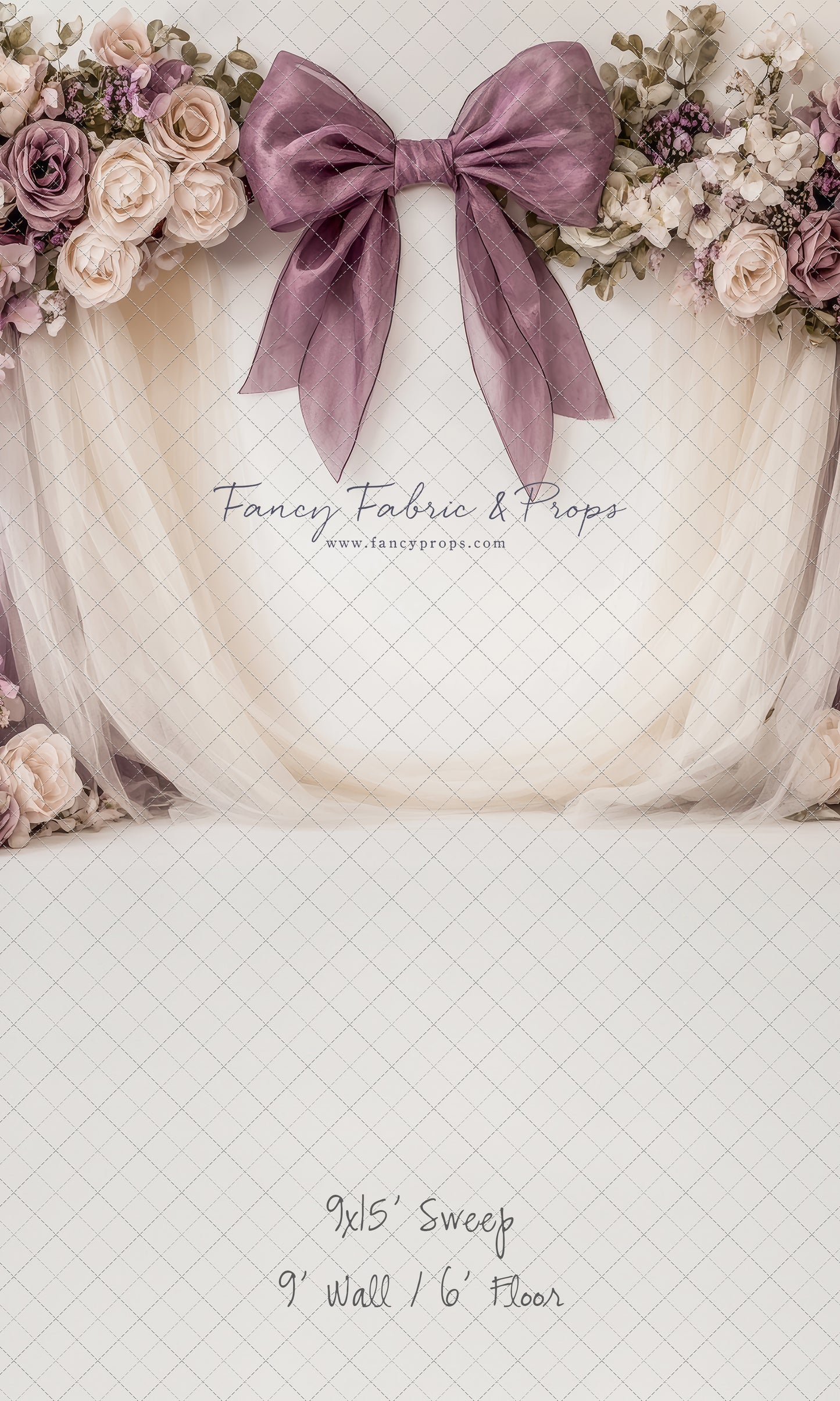 Violet Rose Cashmere - With Sweep Option