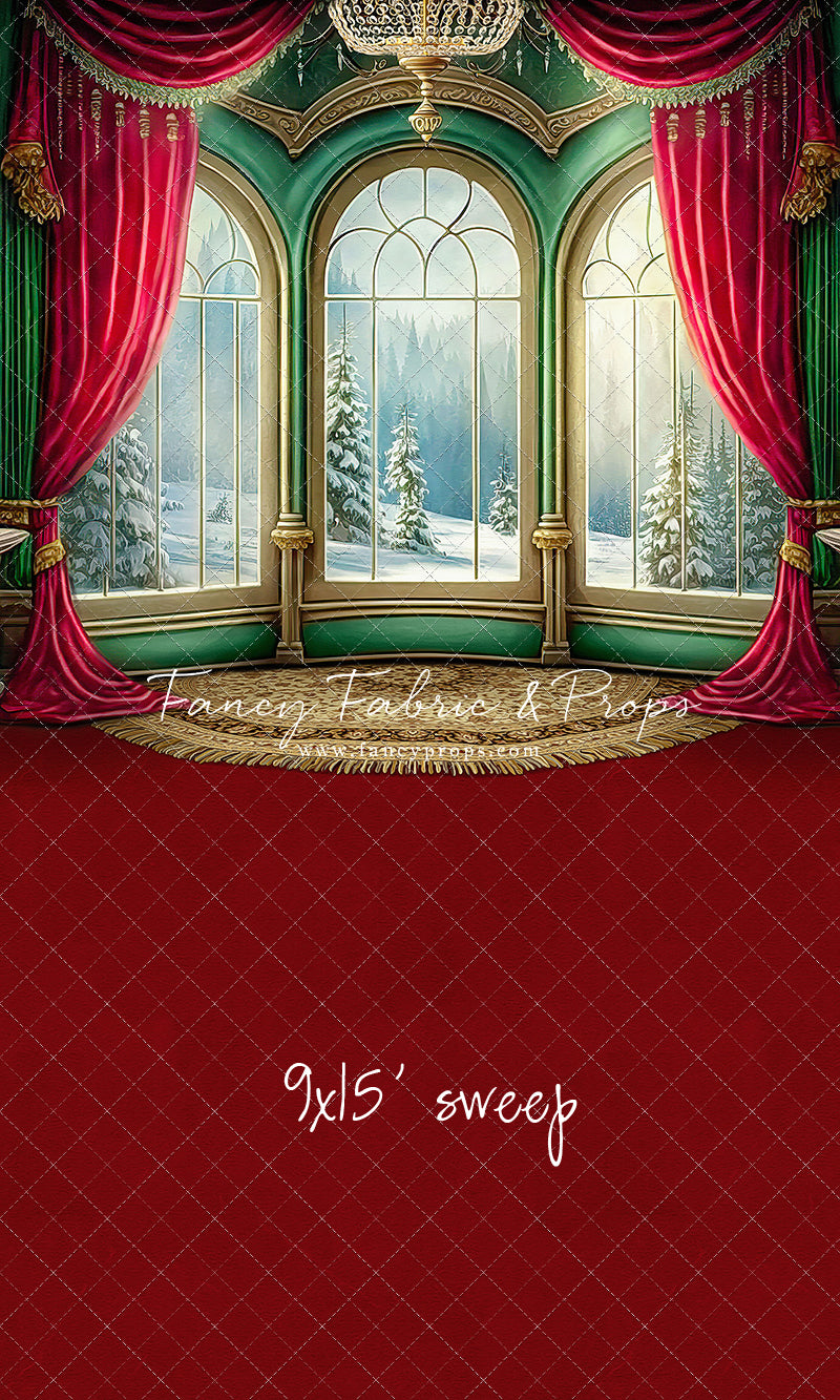 Warm Loving Holiday - Red Carpet Option - with Sweep Option