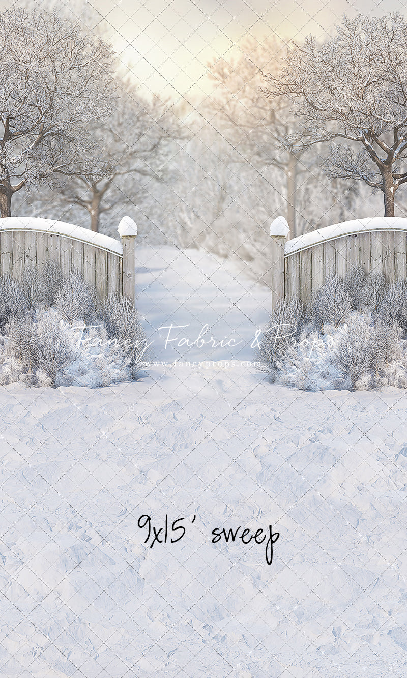 Winter Forest Entrance - with Sweep Option