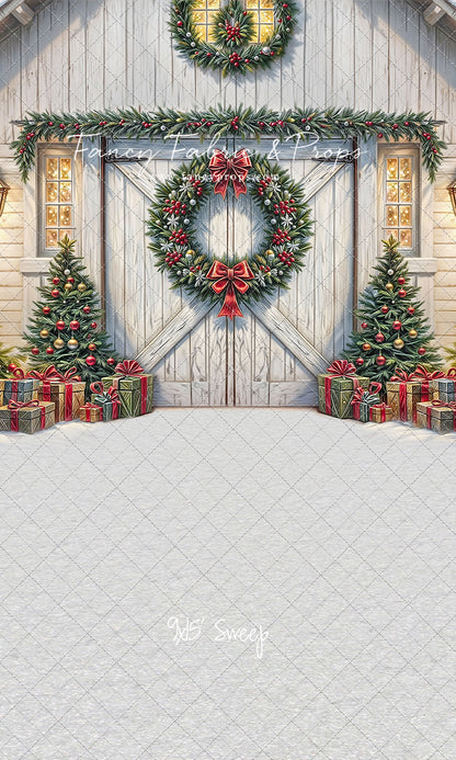 Winter Welcome Barn - with Sweep Option