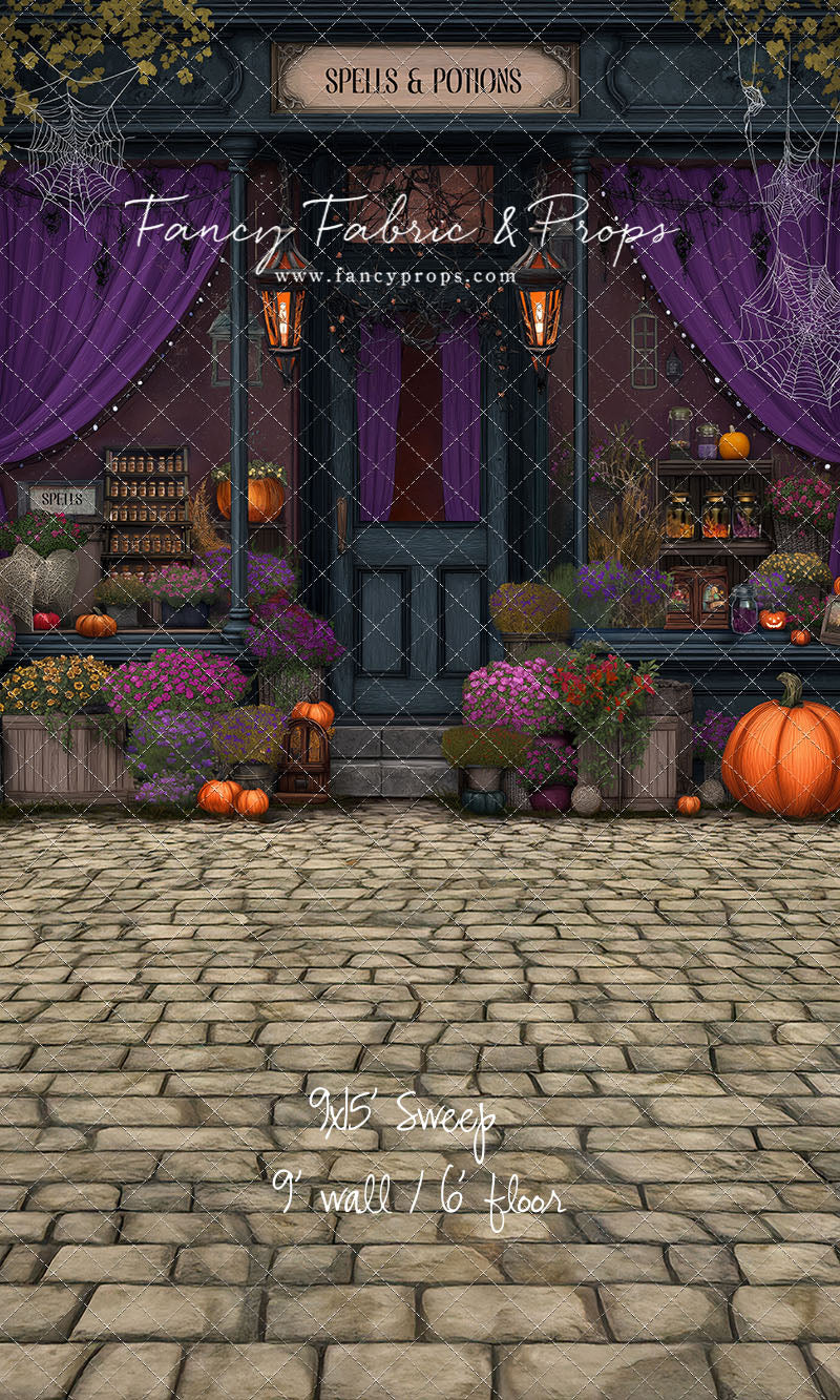 Witch's Hollow Mercantile - With Sweep Option