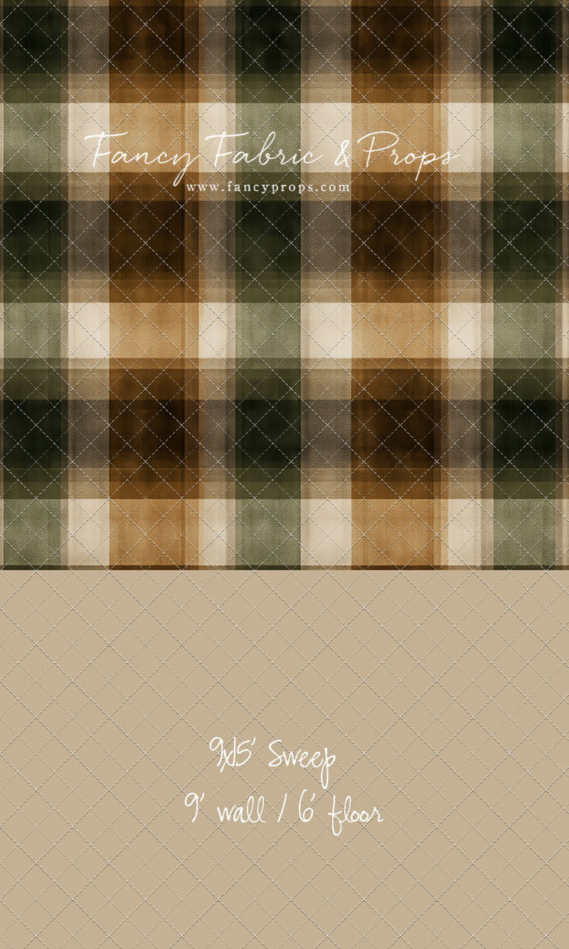Woodland Plaid - With Sweep Option
