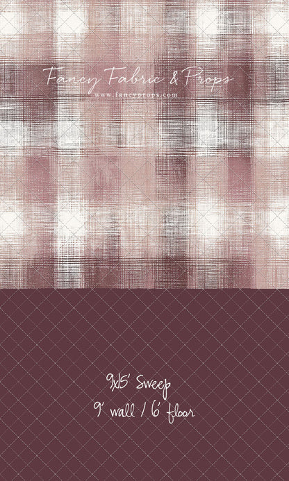 Woven Mauve - With Sweep Option