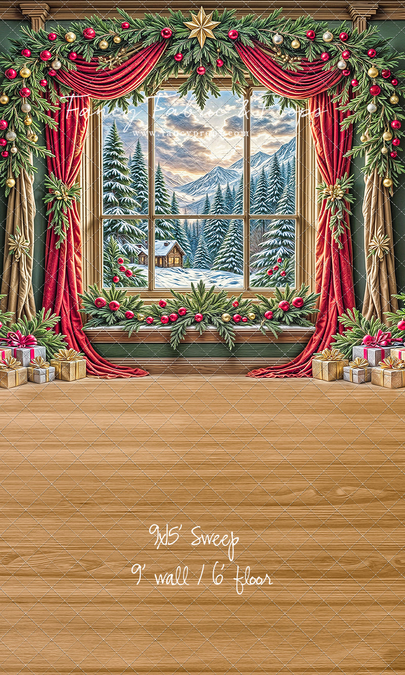 Yuletide Bloom View - with Sweep Option