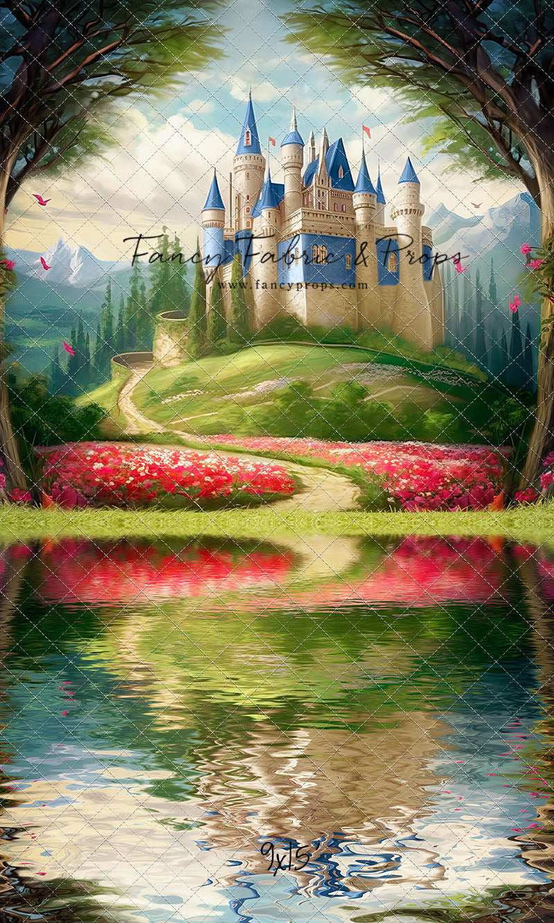 Royal Castle - Blue with Water- With Sweep Option