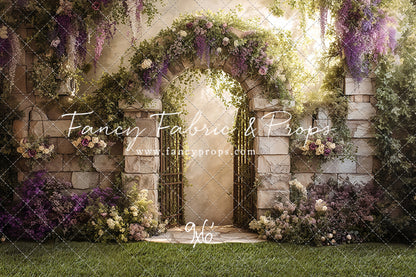 Amethyst Garden Gate - With Sweep Option