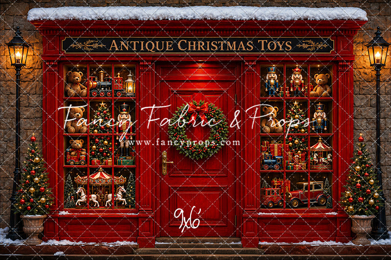 Antique Christmas Toy Store - with Sweep Option