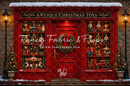 Antique Christmas Toy Store - with Sweep Option
